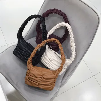 

2020 New Women Bag Luxury Fold Bag Underarm Bag Fashion Shoulder Bag Vintage Hobos