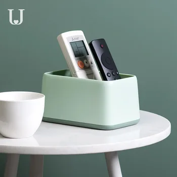 

Desktop Storage Box Dormitory Organizing Useful Product Office Remote Control Plastic Stacks Debris Cosmetic Box