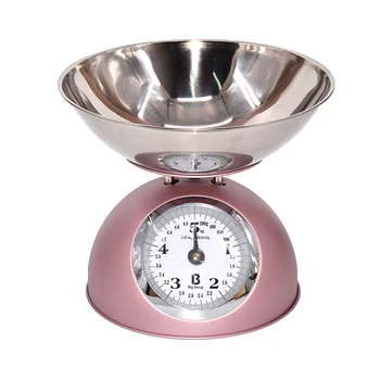

5kg Stainless Steel Food Weighing Mechanical Type With Bowl Accurate Easy Read Kitchen Scale Measuring Tool Cooking Restaurant