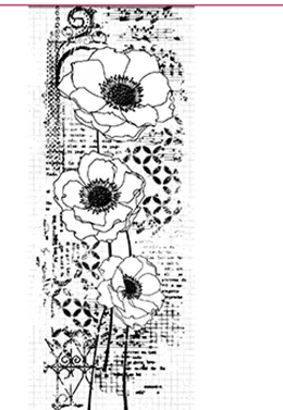 

Flowers Transparent Clear Silicone Stamp/Seal for DIY scrapbooking/photo album Decorative A1934