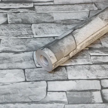 

10M Waterproof 3D Brick Wallpaper Stickers Home Decor Living Room TV Background Decoration Vinyl PVC Mural Stone Wall Art Decals