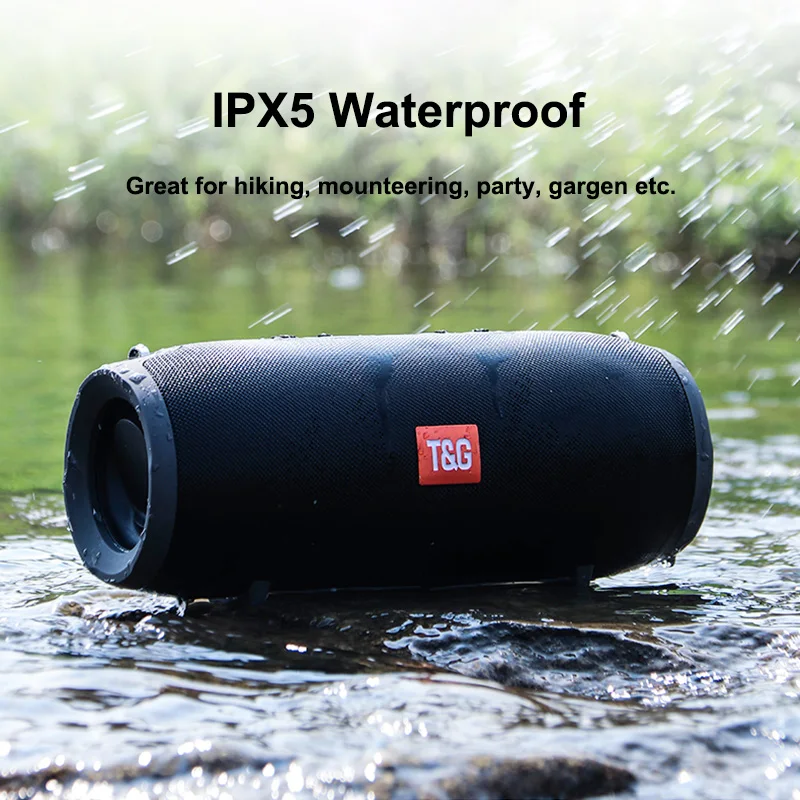 2020 New Portable Bluetooth Speaker 20w Wireless Bass Column Waterproof Outdoor Speaker Support AUX TF USB Subwoofer Loudspeaker 2020 New Portable Bluetooth Speaker 20w Wireless Bass Column Waterproof Outdoor Speaker Support AUX TF USB Subwoofer Loudspeaker