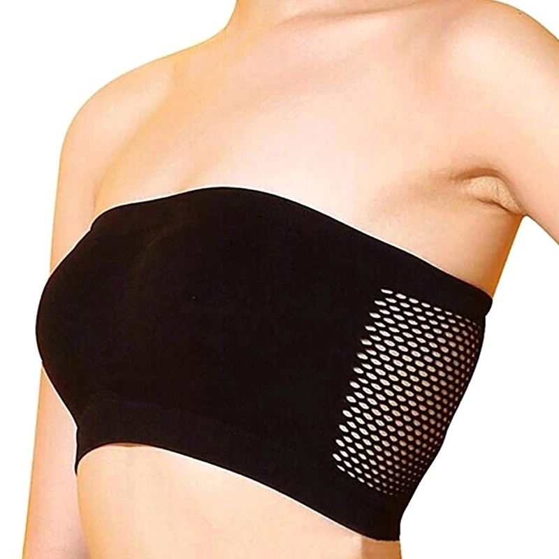 strapless bandeau bra