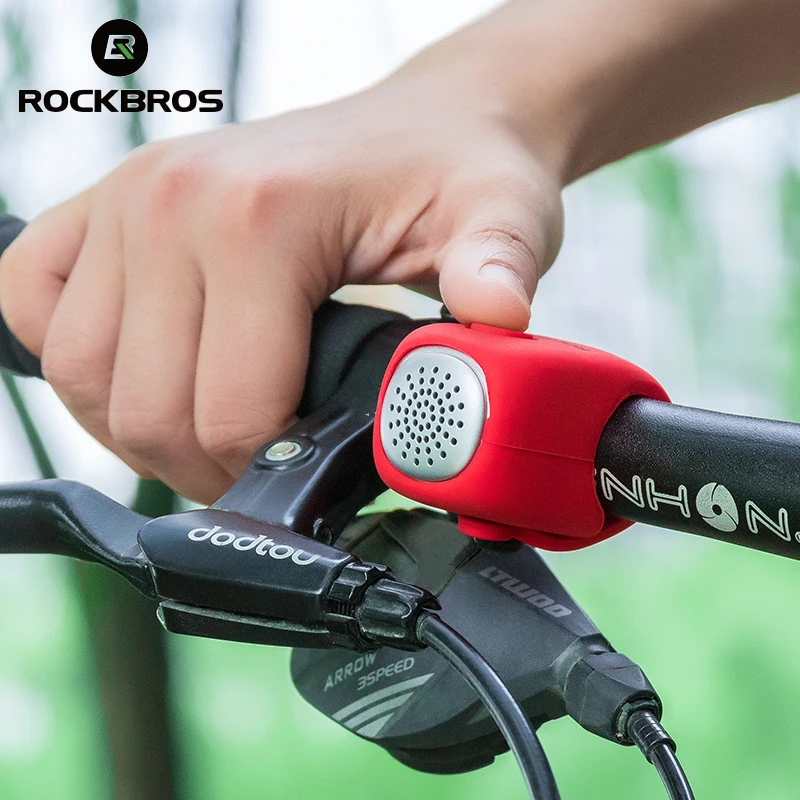 ROCKBROS Велоспортные велосипедные электрические звонки рога непромокаемые МТВ
