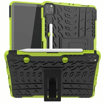 

Shockproof Case For iPad Pro 11 2020 PC Hybrid Armor Stand Cover For iPad 2nd Generation 2020 Kickstand Protective Funda Cover