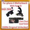 64GB 128GB 256GB With Face ID/No Face ID for iPhone X XR XS XS Max Motherboard unlocked,100% Original for iphone x r Logic board ► Photo 2/3