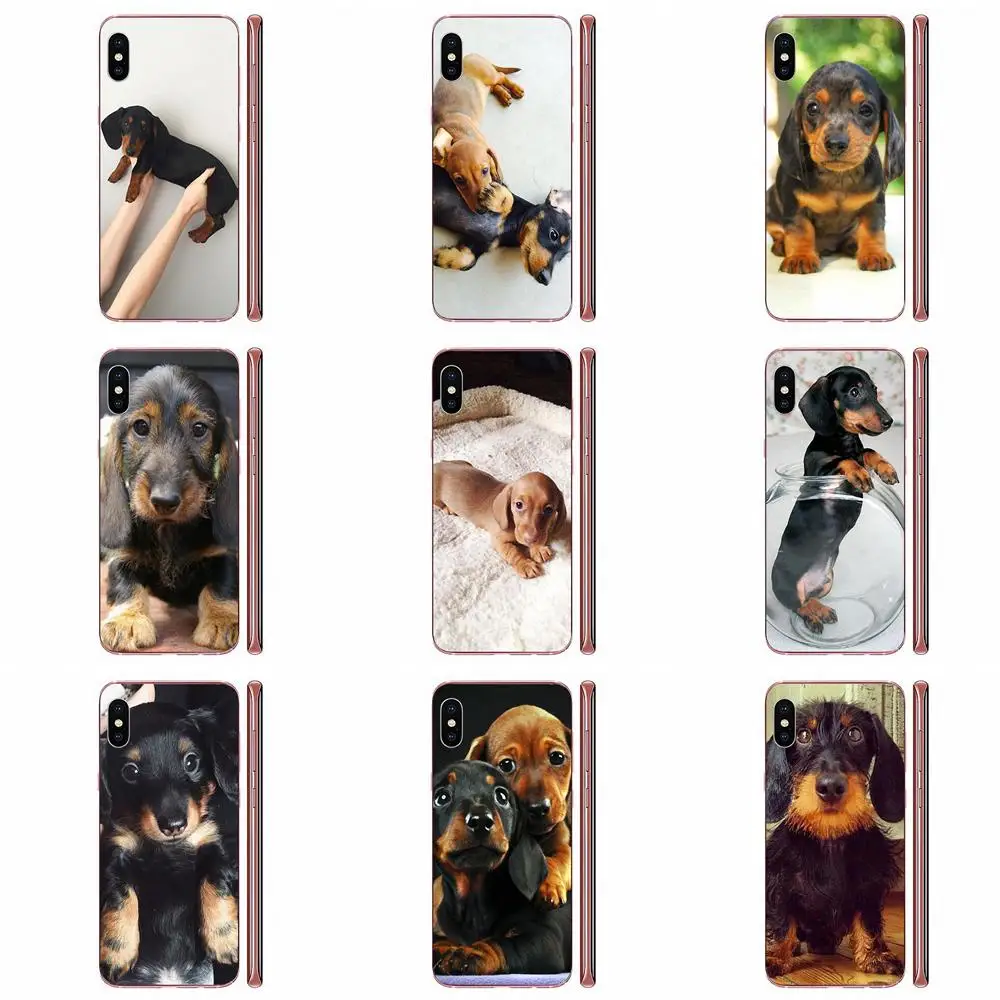 Мягкий чехол для щенка такса 2 Galaxy J1 J2 J3 J330 J4 J5 J6 J7 J730 J8 2015 2016 2017 2018 mini Pro | Мобильные