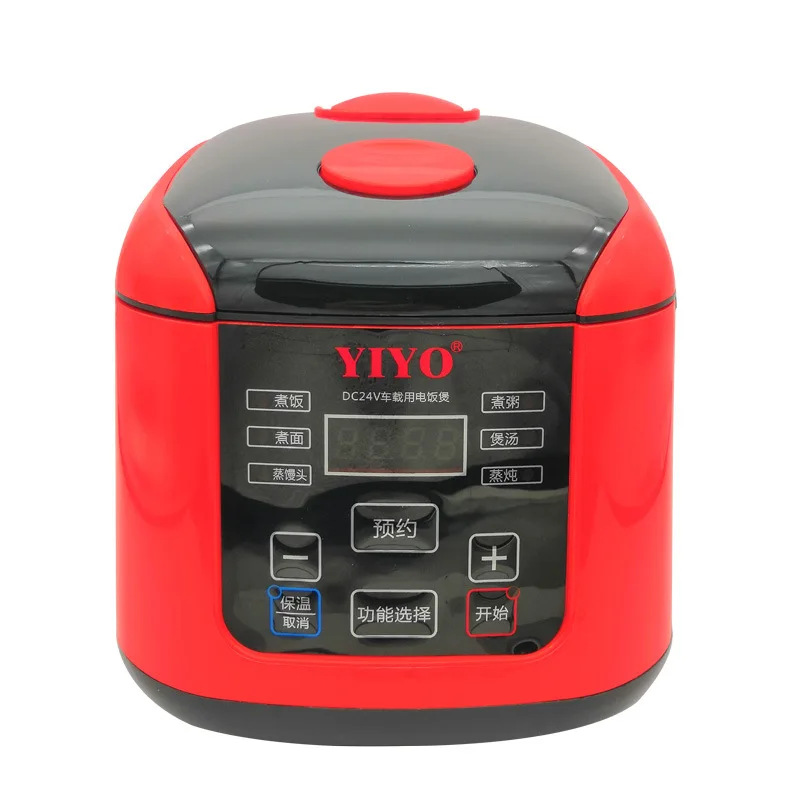 2L Intelligent Electric Rice Cooker for Car Truck 24V Food Warmer