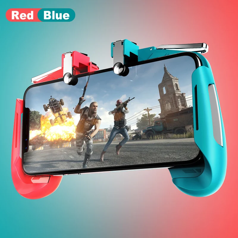

Colorful AK16 Gaming xbox Joystick Gamepad Trigger Fire Button L1R1 Shooter Stretchable PUBG Game Controller for IOS Android