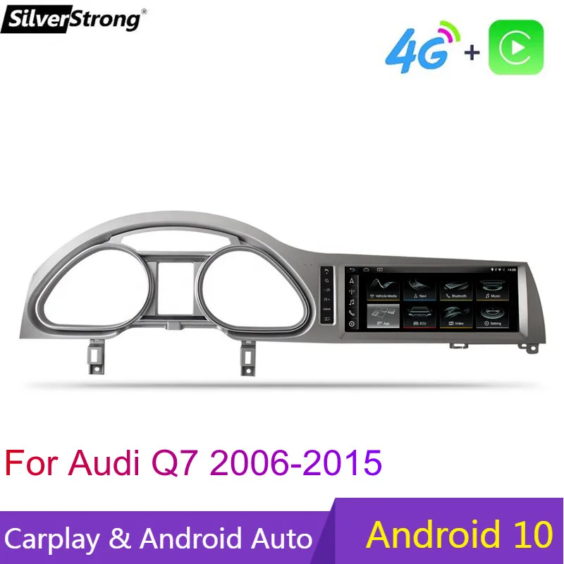 SilverStrong Android автомобильный мультимедийный плеер для Audi Q7 2006-2015 радио GPS навигация