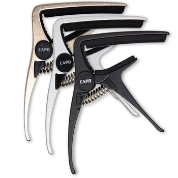 

ABGZ-Aroma Best Compact Trigger Guitar Capo for Acoustic or Electric Guitars - 3 Pack