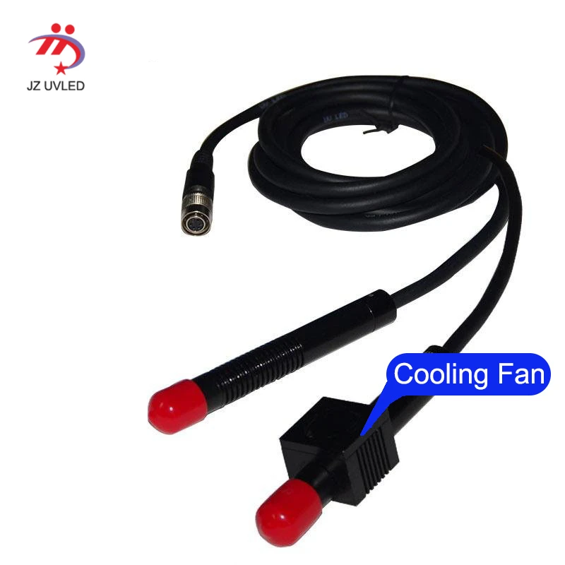 UV gel the cure lamp automatic control production line UV LED point source machine equipment UV glue curing light Fan cooling