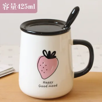 

Creative Simple Mug Ceramic Handmade Large Capacity High Quality Couple Milk Mug Funny Kubek Ceramiczny Kitchen Drinkware DB60MK