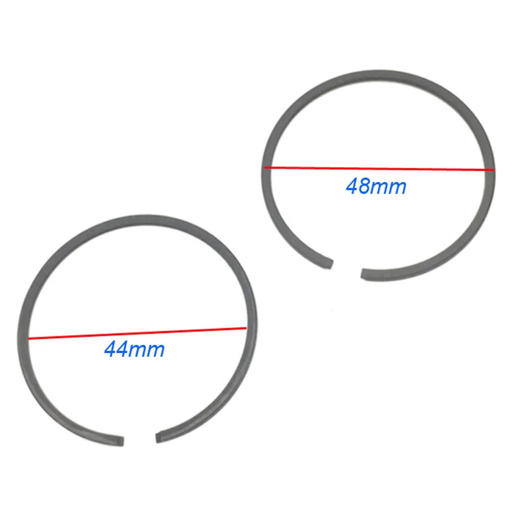 4 Pieces 47mm Piston Rings for 80cc 2-Stroke Engine Motorised Bike