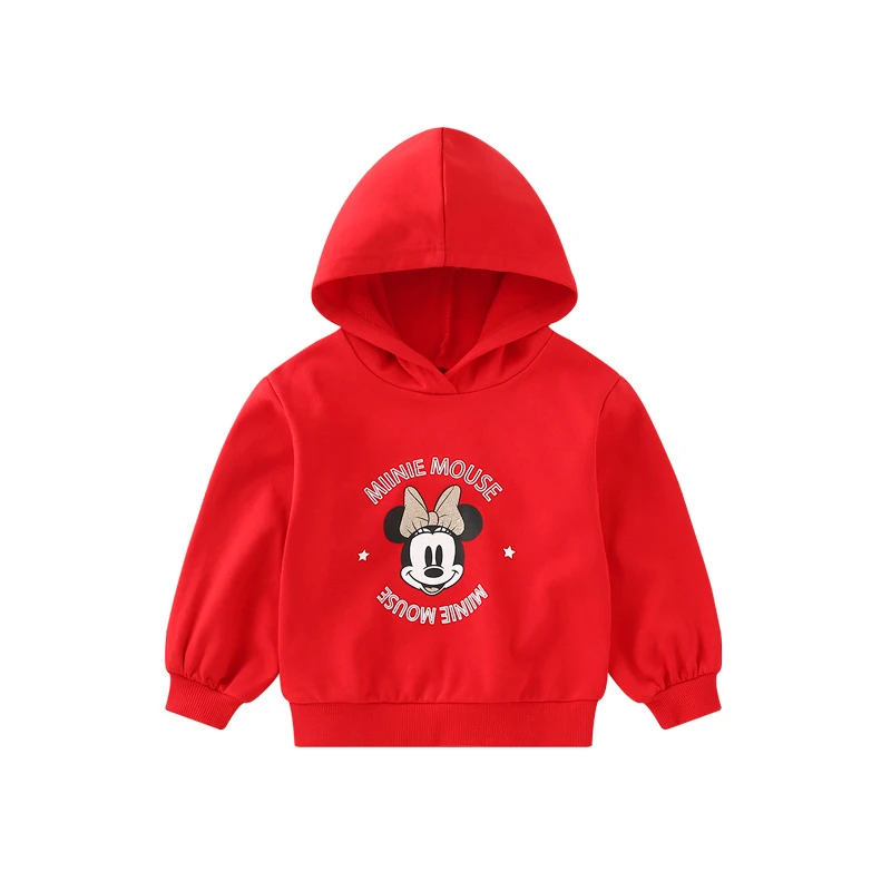 Disney/детская одежда; трикотажная одежда с капюшоном для девочек; коллекция года; детское повседневное пальто; свитер для малышей; одежда с Микки Маусом