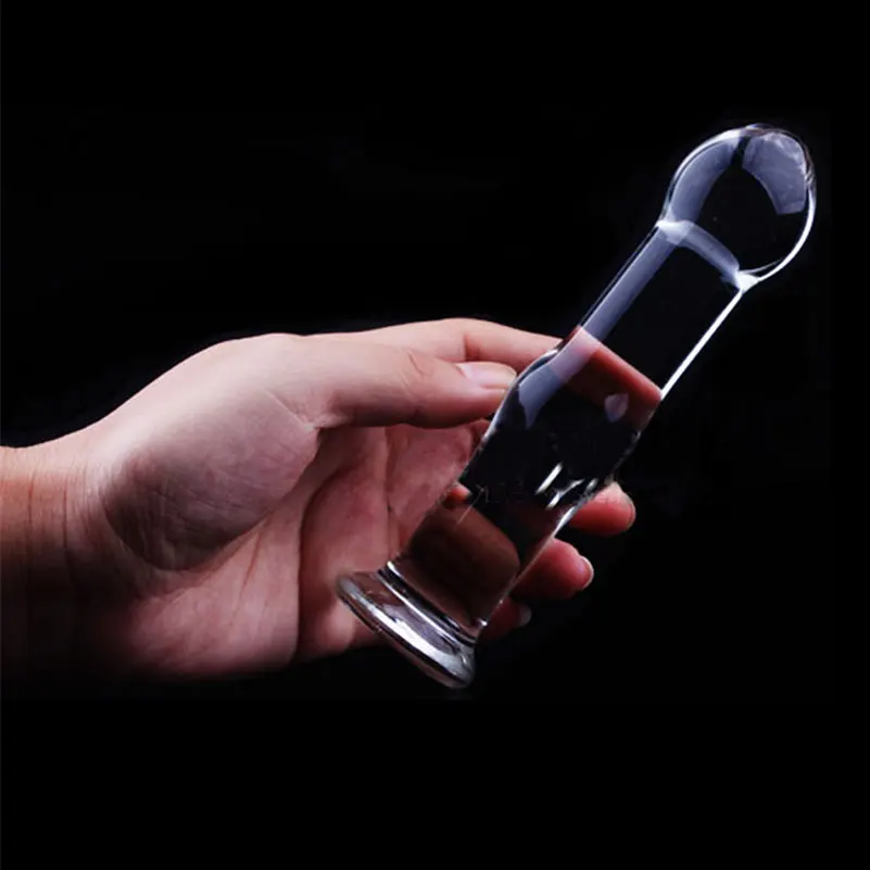 h01604 two bulbous heads-glass anal plugs (12)