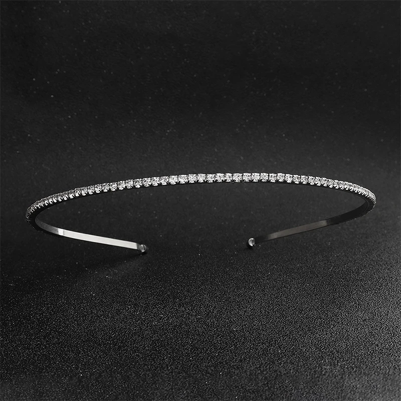 Silver Miallo, Модные Свадебные короны и диадемы с австрийским кристаллом, свадебная повязка для волос, аксессуары для волос, головные уборы для женщин, TS-J2699 - Окраска металла: Silver