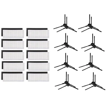 

er Accessories for Cobos Ilife X432 T4 X430 A4 A4S A8 Filter Side Brush, 36PCS