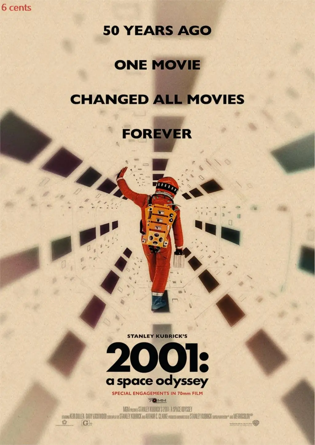 Kubrick серия кинофильма/«Заводной Апельсин»/2001 космический роуминг/постер фильма крафт-бумага плакат, плакат в стиле ретро