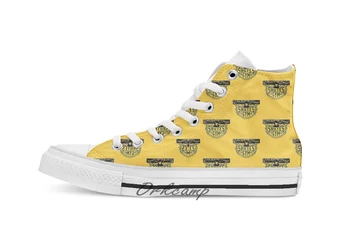 

Shute's Gym Custom Casual High Top lace-up Canvas shoes sneakers Drop shipping