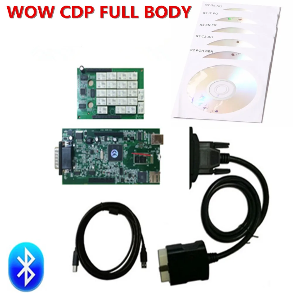 Новинка 2019 года с чехлом V5.008 R2 2016.r0 генератор ключей Bluetooth obd2 сканер vd ds150e cdp для