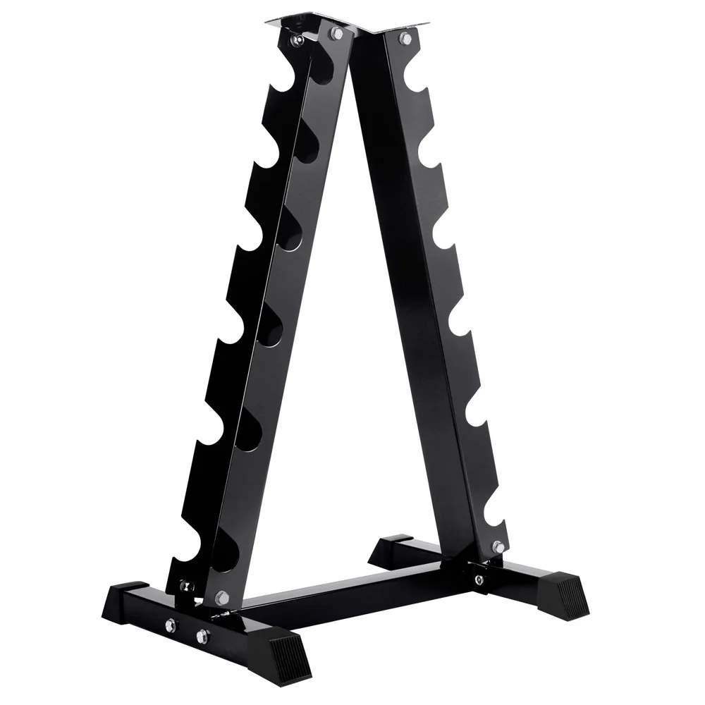 

Everfit Vertical Dumbbell Storage Rack 6 Pairs FIT-E-DBR-PS6 Durable And Stable Fitness Equipment Suitable For Home And Office