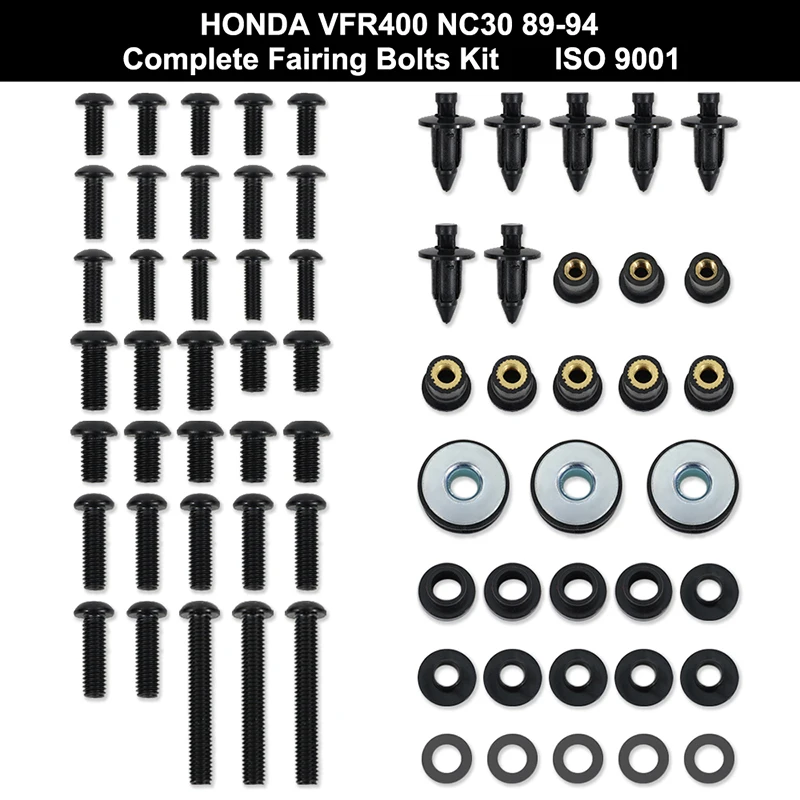 

Винт корпуса из нержавеющей стали для Honda VFR400 NC30 1989 1990 1991 1992 1993 1994