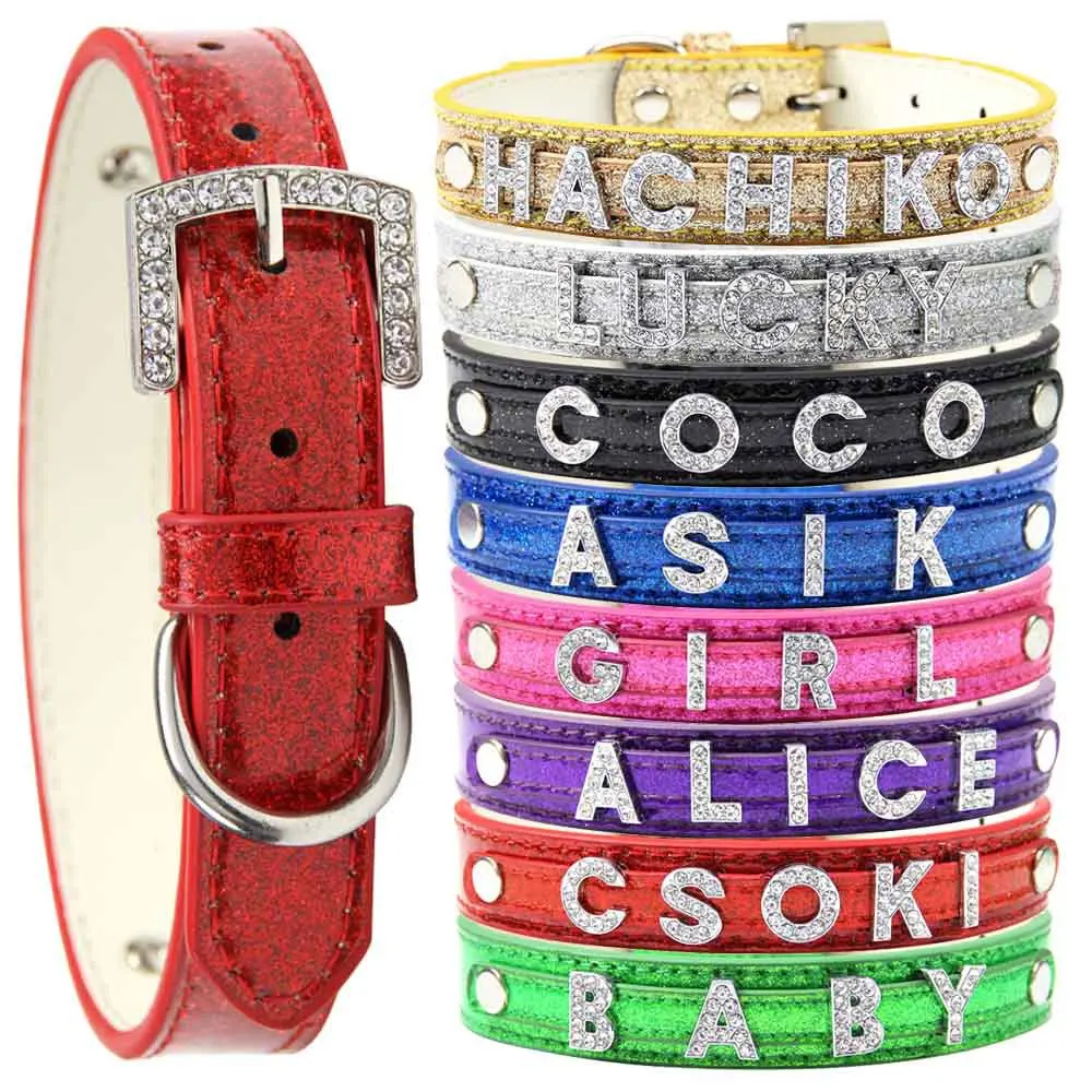 Dog Collar Puppy Cat Leather Necklace Pet Accessories dog collar pet collar pet necklace