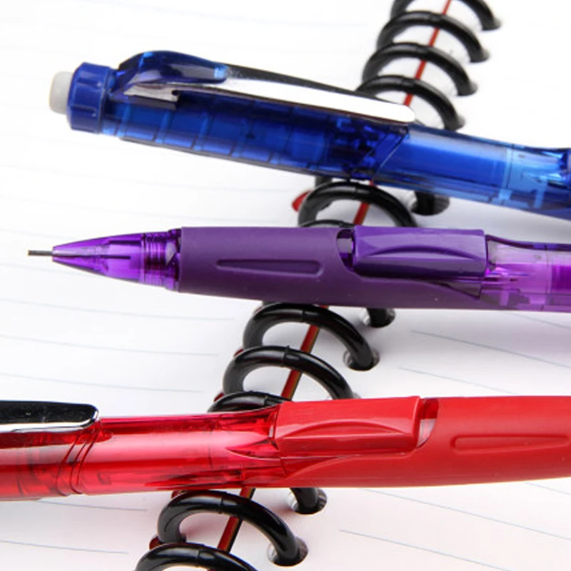 2 шт./лот Pentel PD275 многоцветные механические карандаши для бокового пресса, активный карандаш с эластичной резиной 0,5 мм, Товары для офиса и школы