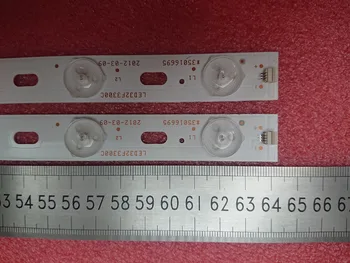 

New Kit 2 PCS 12 LEDs*6V 640mm LED backlight strip for LED32F3300C 35016695 35016695 35017314 35017828 35017248
