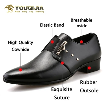 

Wedding Formal Men's Shoes Reception Oxford Classic Fashion Derby Shoes Popular Models Brogue Leisure High Quality Soft Leather