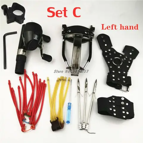 Multi-função com Setas para Pesca com Arco de Caça e Pesca Kit com Flechas Estilingue Poderoso