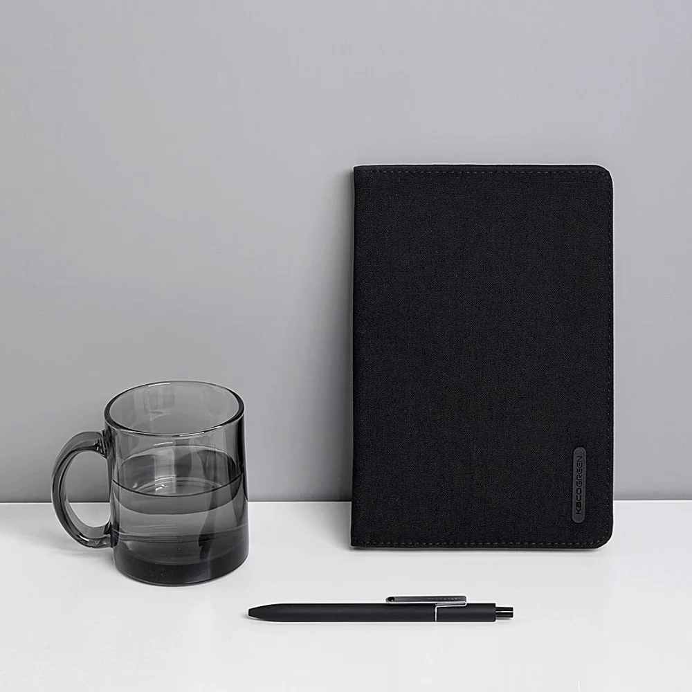 Xiaomi Mijia Kaco Noble paper NoteBook из искусственной кожи со слотом для карт, кошелек, блокнот для книг, дневник с ручкой-вывеской, подарок для бизнес-офиса