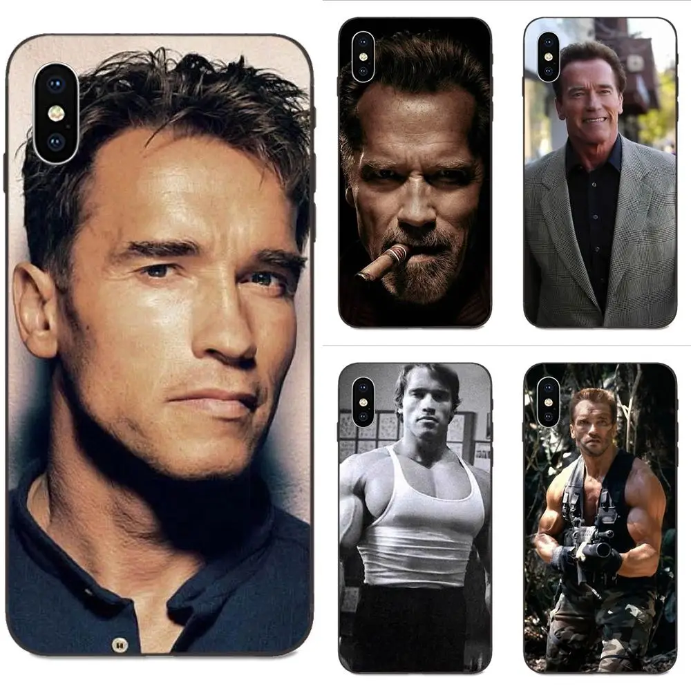 

For Xiaomi Mi Mix Max Note 2 2S 3 5X 6 6X 8 9 SE A1 A2 Lite Play Pro F1 Unique Luxury Soft Phone Case Arnold Schwarzenegger Body