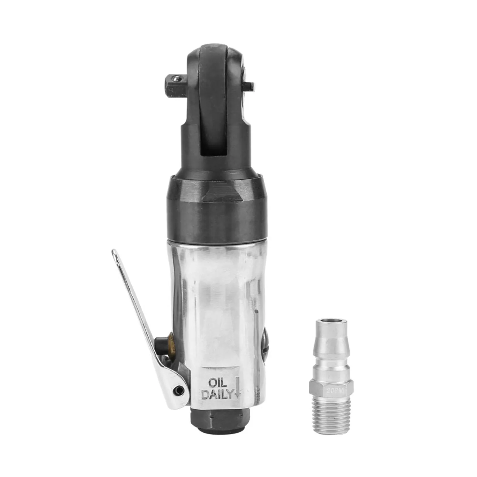 Pneumatic Ratchet Wrench 1/4" 3/8" Square Drive CCW CW Straight Shank Mini Car Tools Japanese Connector
