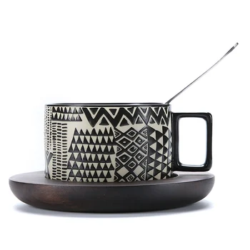 

Personalized Printed Coffee Mugs Creative Eco Black Latte Coffee Mug Cup Personal Office Cups And Mugs Ceramic Porcelain A5B