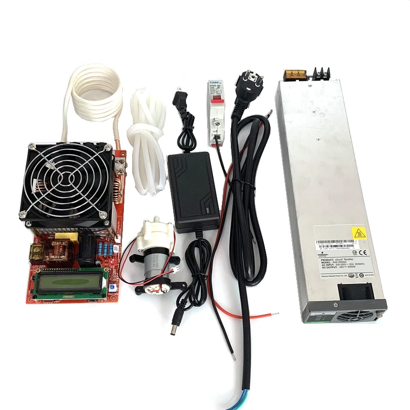 US $112.00 2000W ZVS High Frequency Induction Heater Module Flyback Driver Heater Good Heat Dissipation Coil Pump Power Adapter