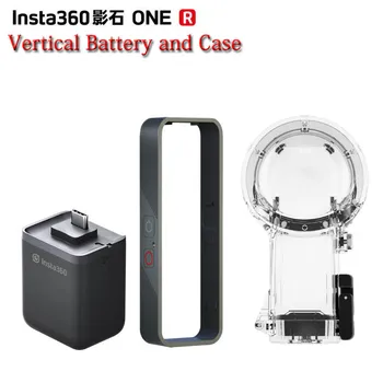 

Original Insta360 ONE R Dive case Vertical Battery Base，Dual-Lens 360 Mod battery case For 360 One R Accessories