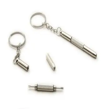 

Hot Sell Tool Keychain Cellphone Camera Mini 3 in 1 Multi-function Screwdriver