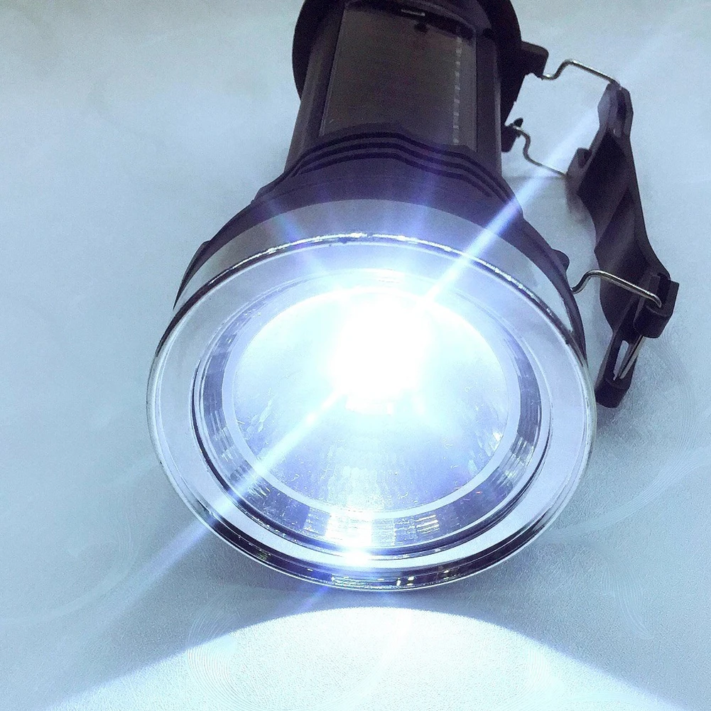 

LED Light Portable Ergonomic Outdoor Multifunction USB Rechargeable Lantern Battery Powered Camping Lamp Hiking Flashlight