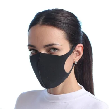 

1/3 Pcs Unisex Mouth Mask Washable Pollution Dustproof Reusable Face Mask