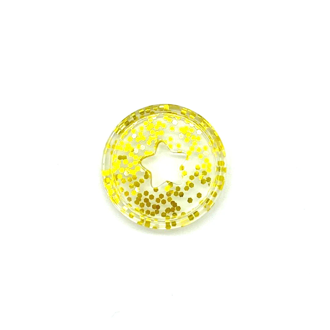 A5 Binder Plastic Accessories Buckle Flash Point Binding Discs 12pcs 27mm Notebook Mushroom Hole Button Disc Binding A4 Binder