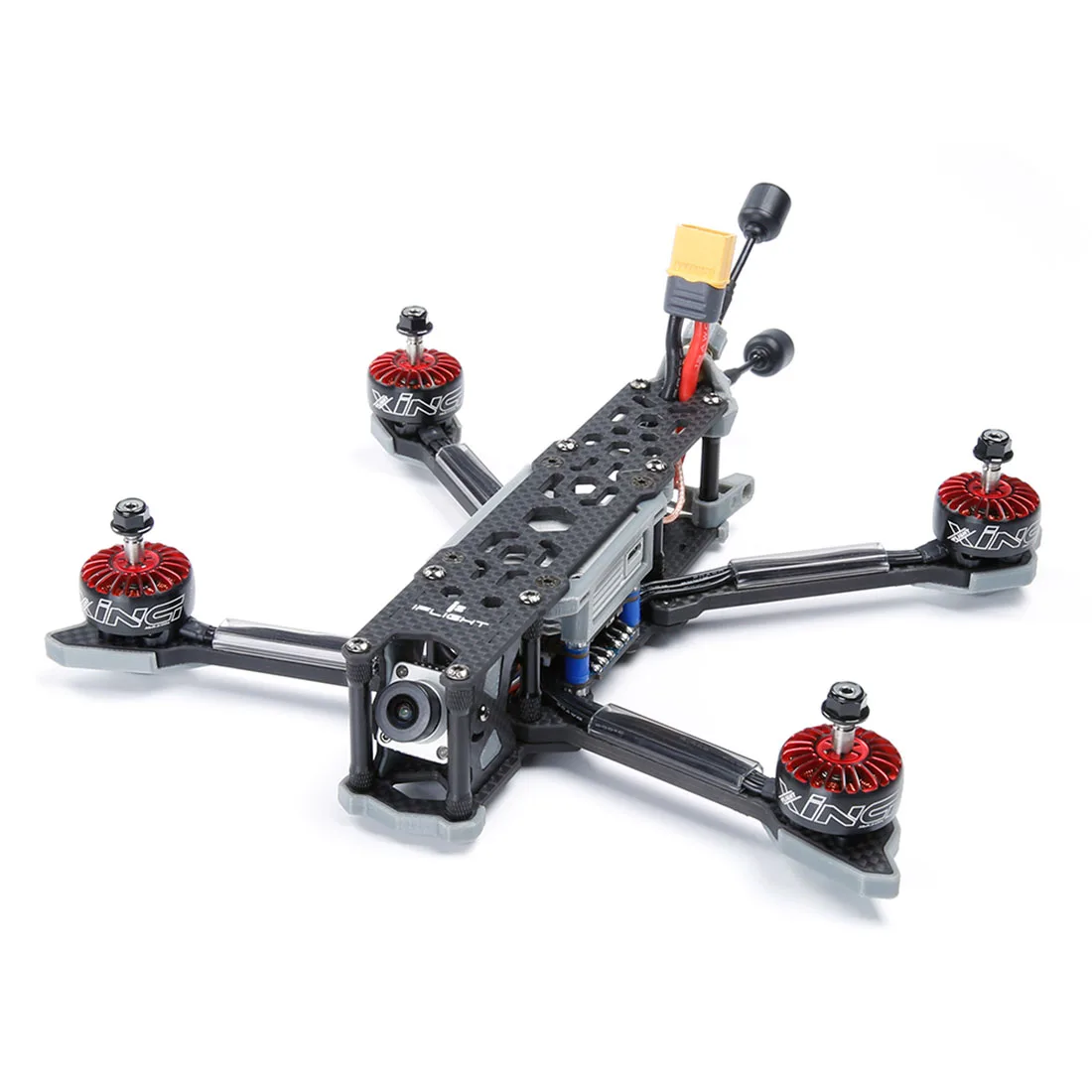 IFlight TITAN DC5 5 дюймов 222 мм 4S/6s HD FPV гоночный Дрон BNF SucceX-D F7 50A стек XING-E 2207/2450 кв мотор от вертолета игрушка