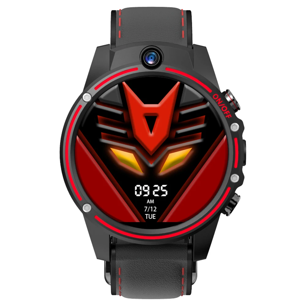 Kospet Vision Smart Watch 1.6 inch IPS Screen Android 7.1 GPS Mixed Strap 4G Smart Watch Phone Dual Camera Android Smart Watch