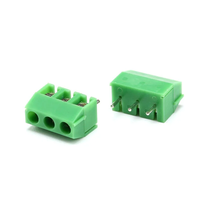 10pcs KF3.96-2P Through Hole Mount Screw TermInal Block Connector 300V10A 3.96mm Pitch 2PIN 3PIN (4)