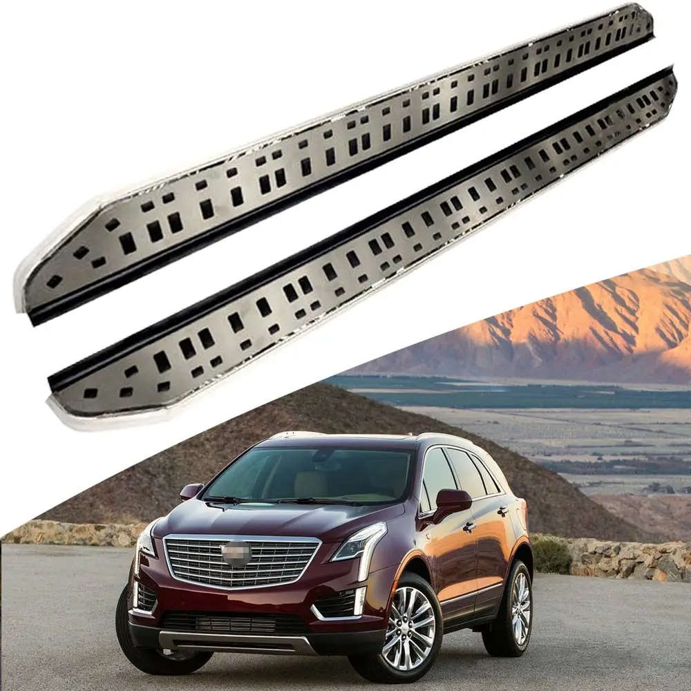 KINGCHER Fit For Cadillac XT5 2016 2020 Running Boards Side Step Nerf