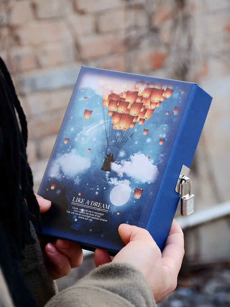 Дневник с замком Like a Dream милый функциональный планер книга молочный журнал