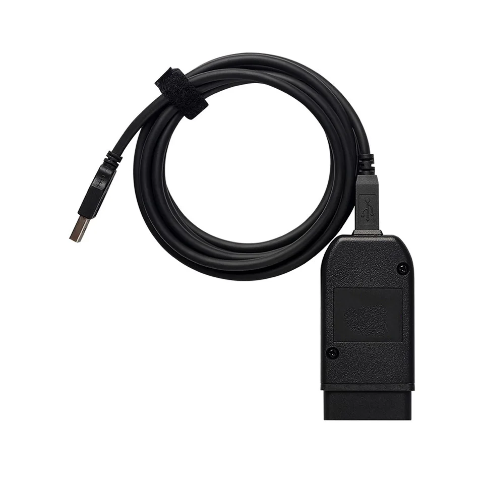 Новейший V2 USB интерфейс электрические тестеры общий OBDII 16Pin Диагностический кабель 19.6,1 английский+ немецкий