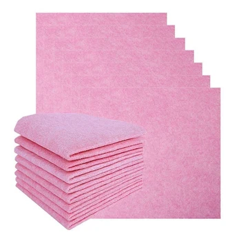 

30Pcs Kitchen Cleaning Cloth Oil Proof Rag Coconut Shell Thickening High Absorption Rag Minifiber Rag Kitchen Towel