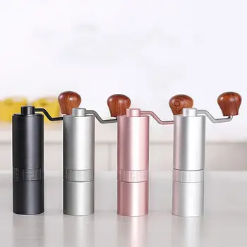 

Manual Coffee Grinder Burr Grinder For Coffee Bean Portable Manual Bean Burr Grinder Stainless Steel Mill Machine Coffee Tools